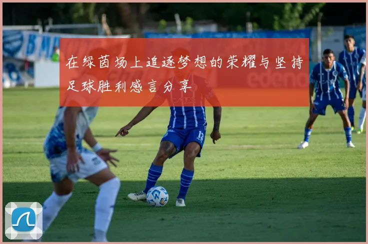 在绿茵场上追逐梦想的荣耀与坚持足球胜利感言分享